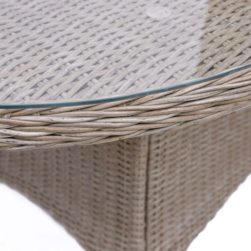 Ovalt trädgårdsbord Menton - 180x100 | Natur - Natur - Utemöbler - Utebord & trädgårdsbord - Matbord utomhus