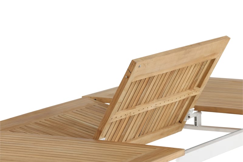 Panama Förlängningsbart Matbord 160-240 cm Brun/Vit - Venture Home - Matbord utomhus
