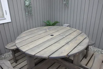 Frankfurt picknikbord - brun - Utemöbler - Utebord & trädgårdsbord - Picknickbord & bänkbord