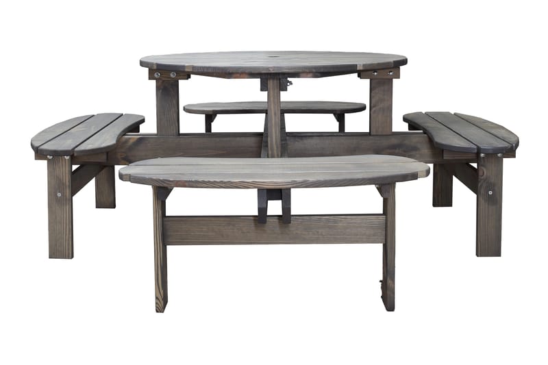 Frankfurt picknikbord - brun - Utemöbler - Utebord & trädgårdsbord - Picknickbord & bänkbord