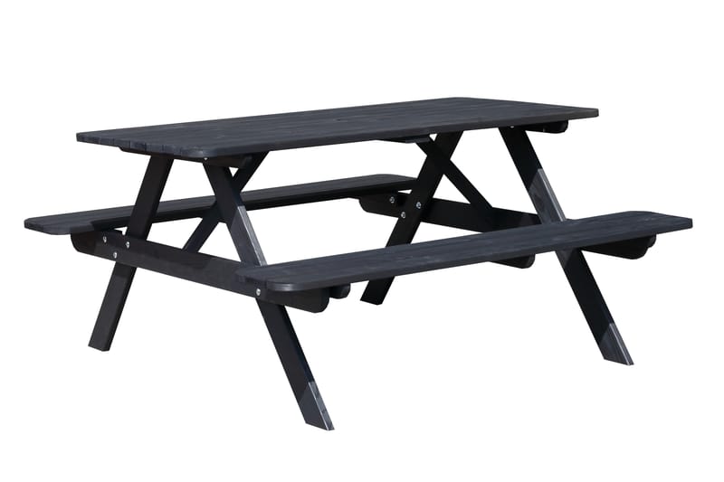 Nancie Picknickbord 158 cm - Kaffesvart - Utemöbler - Utebord & trädgårdsbord - Picknickbord & bänkbord
