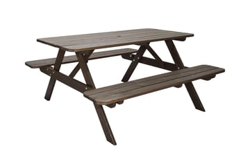 Nancie Picknickbord 150 cm - Brun - Utemöbler - Utebord & trädgårdsbord - Picknickbord & bänkbord
