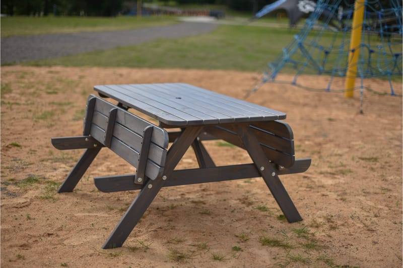 Nancie Picknickbord 158 cm - Grå - Utemöbler - Utebord & trädgårdsbord - Picknickbord & bänkbord