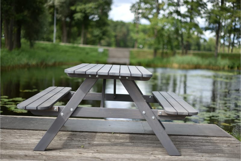 Nancie Picknickbord 158 cm - Grå - Utemöbler - Utebord & trädgårdsbord - Picknickbord & bänkbord