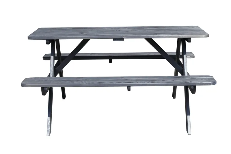 Nancie Picknickbord 158 cm - Kaffesvart - Utemöbler - Utebord & trädgårdsbord - Picknickbord & bänkbord