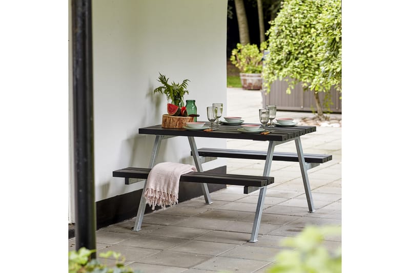 PLUS Alpha Bänkset 118 cm - Utemöbler - Utebord & trädgårdsbord - Picknickbord & bänkbord