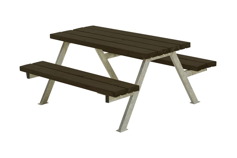 PLUS Alpha Junior Bänkset 118 cm - Utemöbler - Utebord & trädgårdsbord - Picknickbord & bänkbord