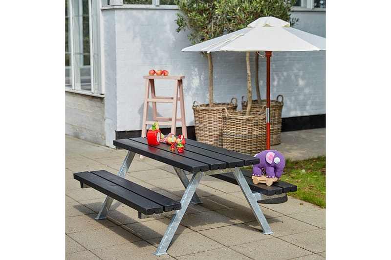 PLUS Alpha Junior Bänkset 118 cm - Utemöbler - Utebord & trädgårdsbord - Picknickbord & bänkbord