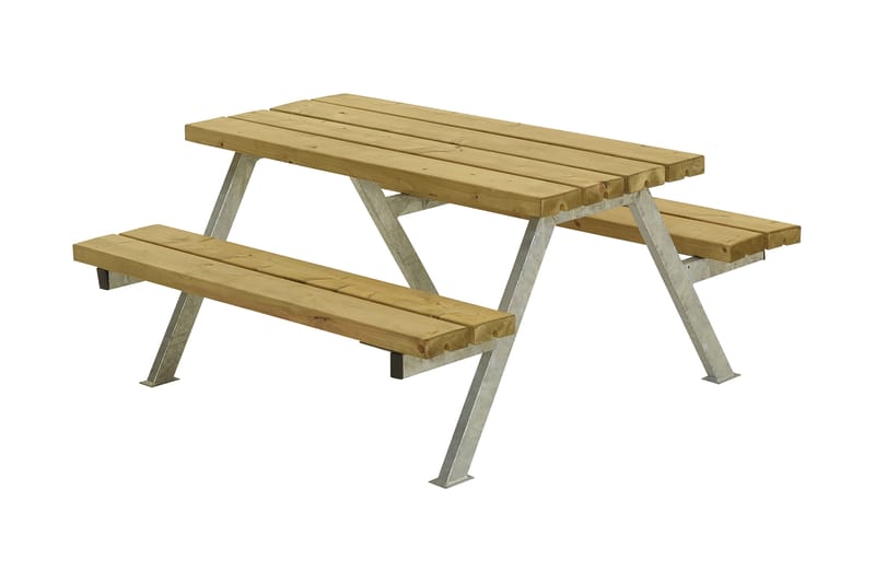 PLUS Alpha Junior Bänkset 118 cm - Utemöbler - Utebord & trädgårdsbord - Picknickbord & bänkbord