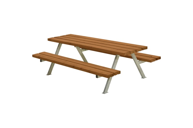 PLUS Alpha Junior Bänkset 177 cm Teak - Utemöbler - Utebord & trädgårdsbord - Picknickbord & bänkbord