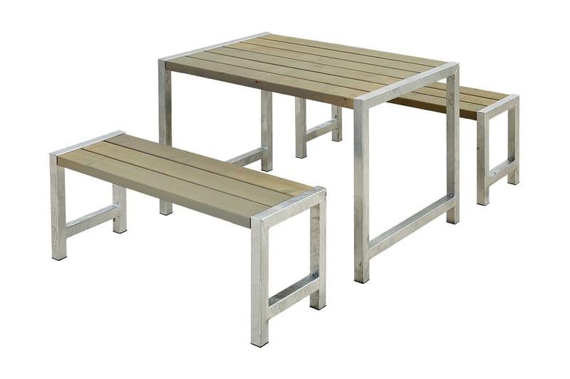 PLUS Caféset 127 cm - Picknickbord & bänkbord