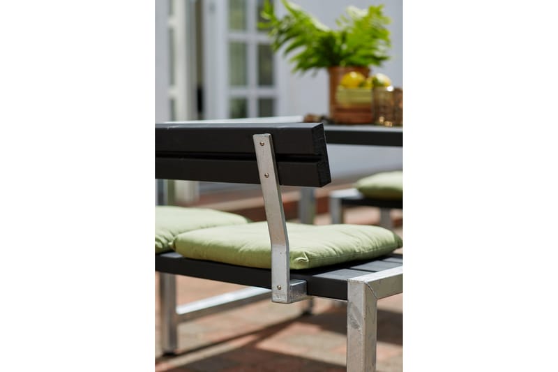 PLUS Caféset med 1 Ryggstöd 127 cm - Utemöbler - Utebord & trädgårdsbord - Picknickbord & bänkbord
