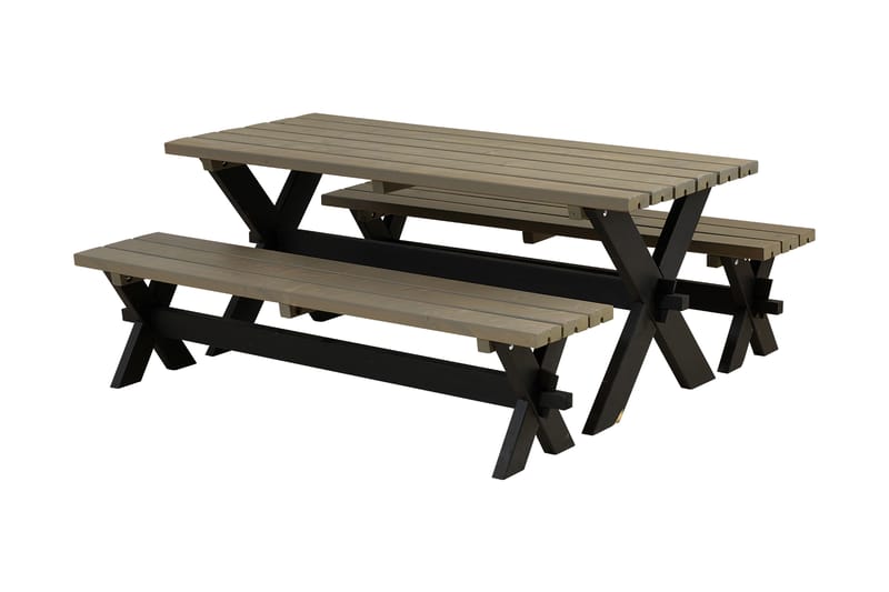 PLUS Nostalgi Bänkset 177 cm - Utemöbler - Utebord & trädgårdsbord - Picknickbord & bänkbord