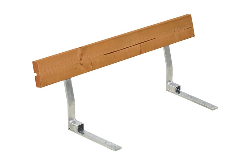 PLUS Ryggstöd för Bänkset och Caféset 118 cm Grundmålad Teak - Picknickbord & bänkbord