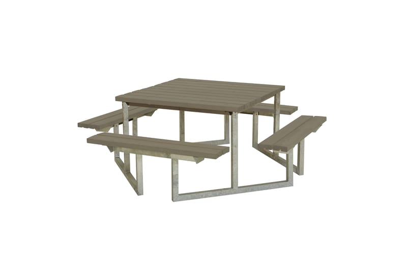 PLUS Twist Bänkset 204 cm - Utemöbler - Utebord & trädgårdsbord - Picknickbord & bänkbord
