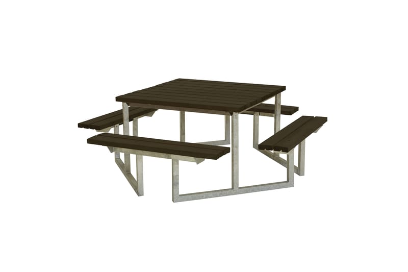 PLUS Twist Bänkset 204 cm - Utemöbler - Utebord & trädgårdsbord - Picknickbord & bänkbord