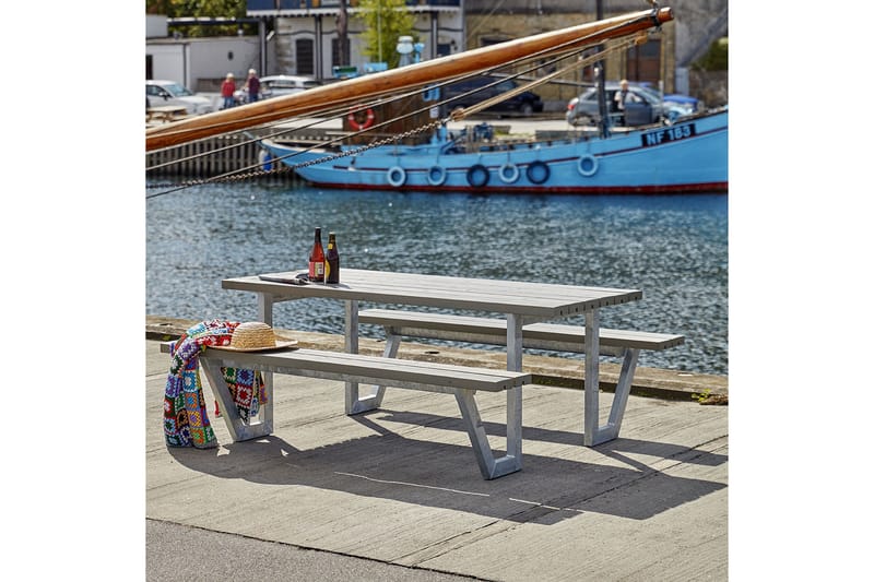 PLUS Wega Bänkset 177 cm - Utemöbler - Utebord & trädgårdsbord - Picknickbord & bänkbord