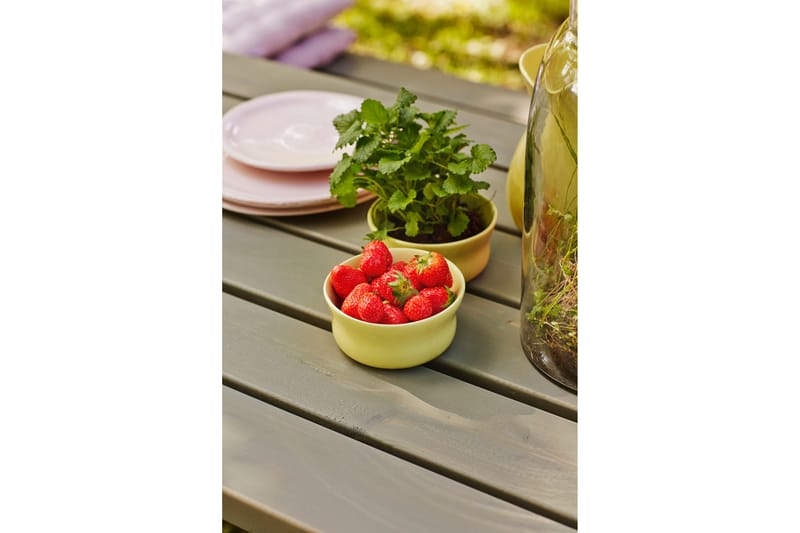 PLUS Plankset med 1 Ryggstöd 186 cm - Utemöbler - Utebord & trädgårdsbord - Picknickbord & bänkbord