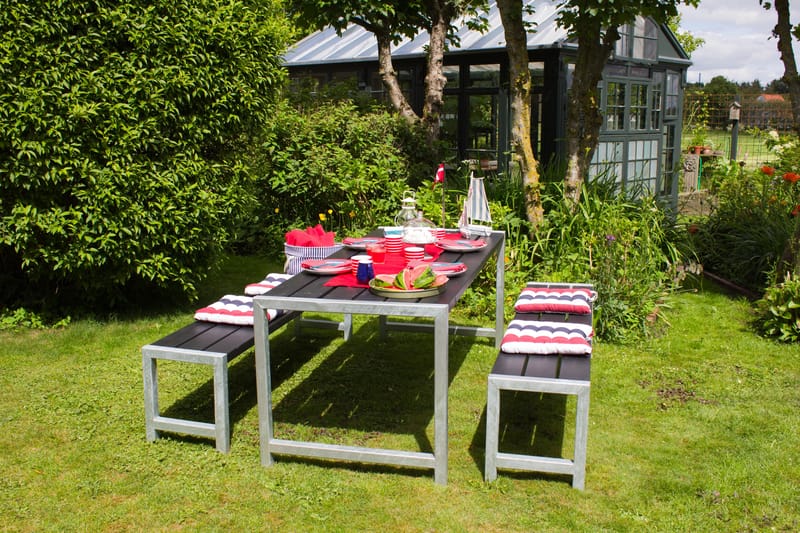 PLUS Plankset 186 cm - Utemöbler - Utebord & trädgårdsbord - Picknickbord & bänkbord