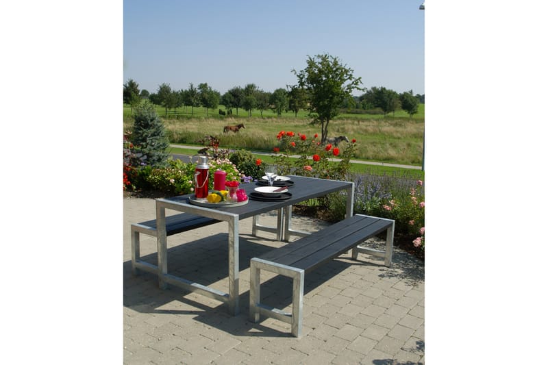 PLUS Plankset 186 cm - Utemöbler - Utebord & trädgårdsbord - Picknickbord & bänkbord