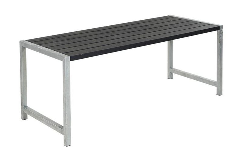 PLUS Melvin Plankbord 186 cm - Svart - Matbord utomhus