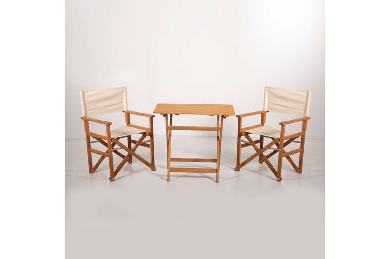 Rathore Matbord Utomhus 60 cm - Cremevit - Utemöbler - Utebord & trädgårdsbord - Matbord utomhus