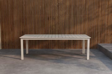Rektangulärt matbord Levels 229 cm Utomhus - Beige - Utemöbler - Utebord & trädgårdsbord - Matbord utomhus