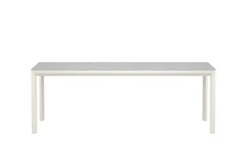 Rektangulärt Matbord Lino 220 cm Utomhus - Beige - Utemöbler - Utebord & trädgårdsbord - Matbord utomhus