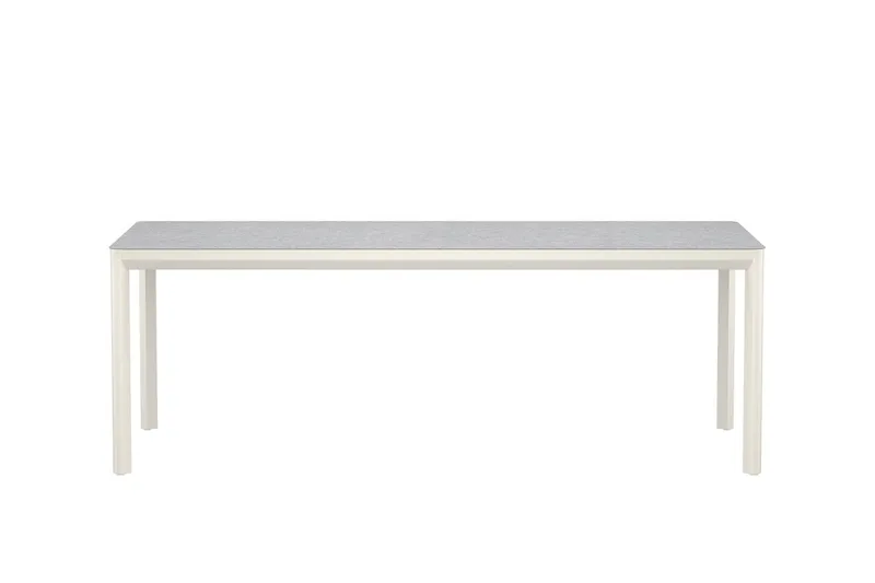 Rektangulärt Matbord Lino 220 cm Utomhus - Beige - Utemöbler - Utebord & trädgårdsbord - Matbord utomhus