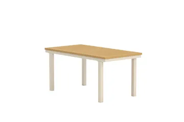Rektangulärt matbord Panama 160 cm Utomhus - Natur - Utemöbler - Utebord & trädgårdsbord - Matbord utomhus