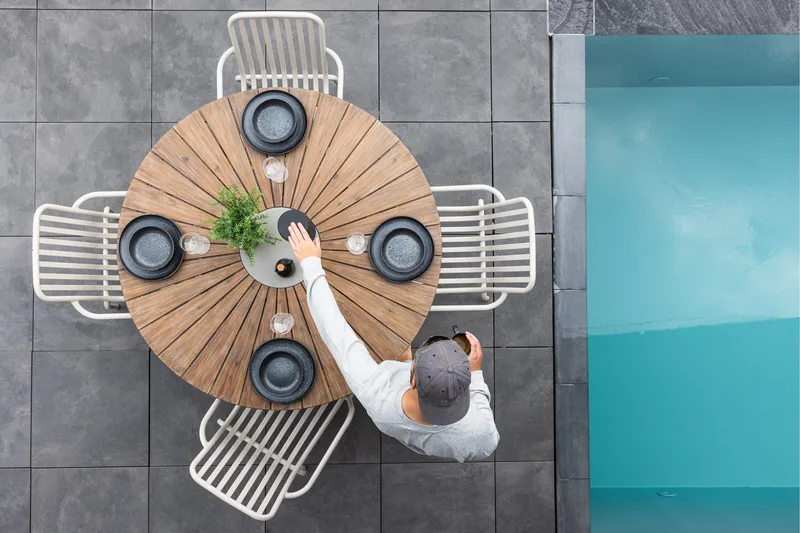 Rosario Matbord Utomhus - Brun - Utemöbler - Utebord & trädgårdsbord - Matbord utomhus