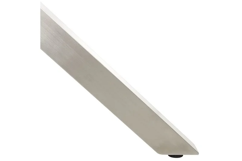 Runt bord Maletto - Silver, Transparent - Utemöbler - Utebord & trädgårdsbord - Matbord utomhus