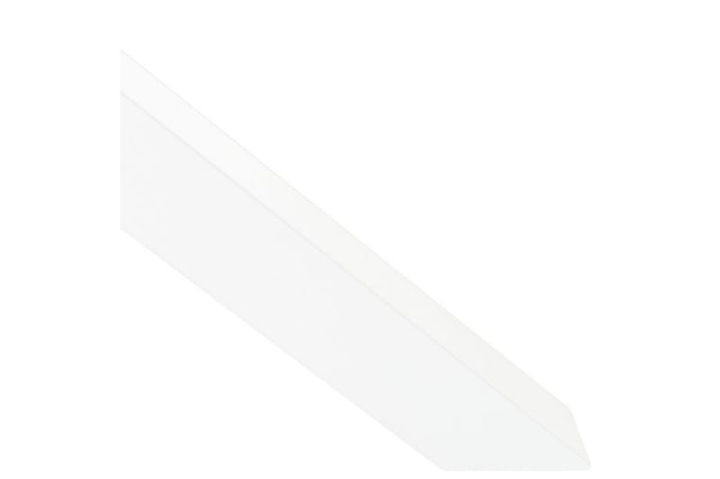 Runt bord Maletto - Vit, genomskinlig - Utemöbler - Utebord & trädgårdsbord - Matbord utomhus