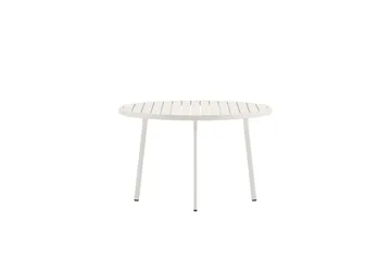Runt matbord Giardini 120 cm Utomhus - Beige - Utemöbler - Utebord & trädgårdsbord - Matbord utomhus
