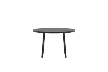 Runt matbord Giardini 120 cm Utomhus - Svart - Utemöbler - Utebord & trädgårdsbord - Matbord utomhus