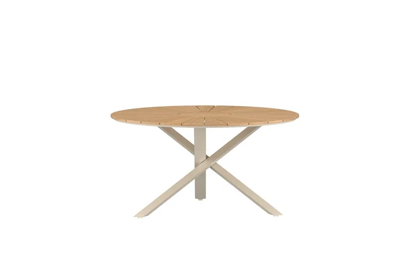 Runt matbord Mexico 140 cm Utomhus - Natur - Utemöbler - Utebord & trädgårdsbord - Matbord utomhus