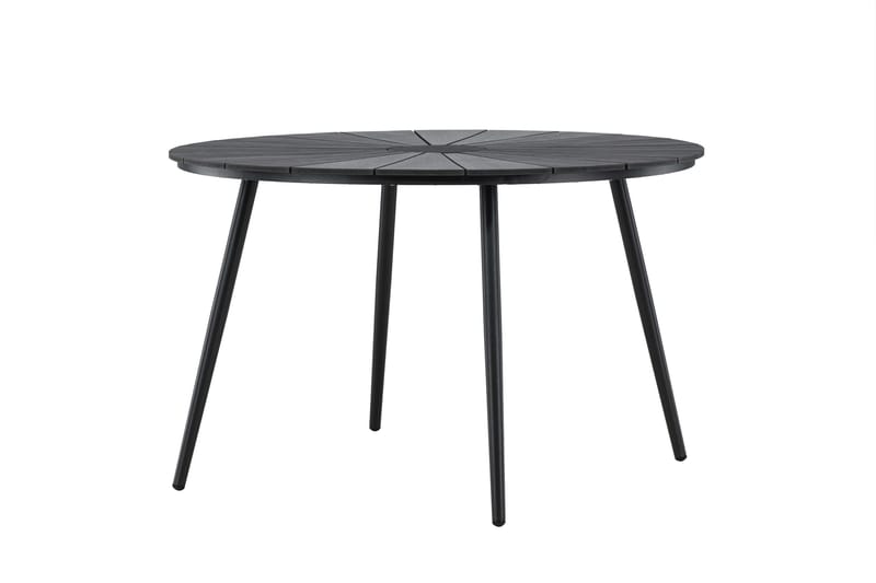 San Vito Matbord Utomhus 120 cm - Svart - Utemöbler - Utebord & trädgårdsbord - Matbord utomhus