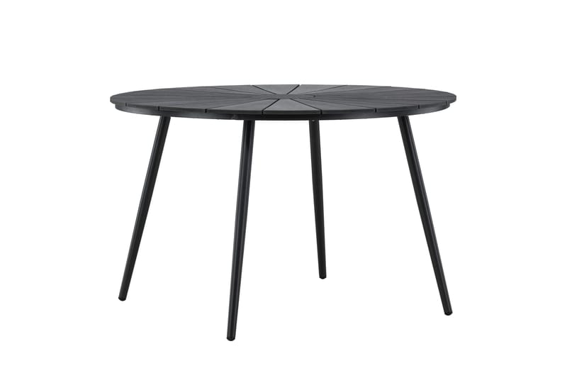 San Vito Matbord Utomhus 120 cm - Svart - Utemöbler - Utebord & trädgårdsbord - Matbord utomhus