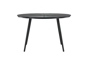 San Vito Matbord Utomhus 120 cm - Svart - Utemöbler - Utebord & trädgårdsbord - Matbord utomhus