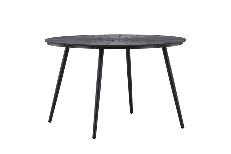 San Vito Matbord Utomhus 120 cm - Svart - Utemöbler - Utebord & trädgårdsbord - Matbord utomhus