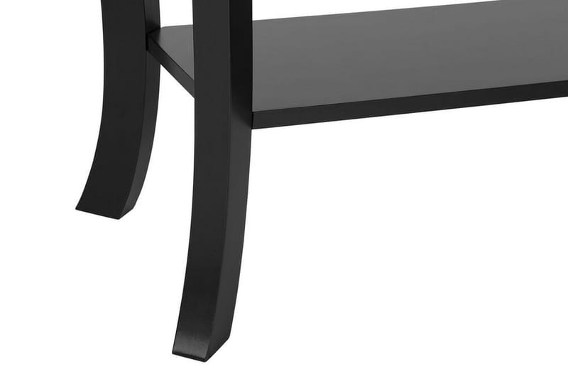 Boldman Avlastningsbord Utomhus och Sidobord Utomhus 100 cm Trä - Svart - Utemöbler - Utebord & trädgårdsbord - Sidobord utomhus