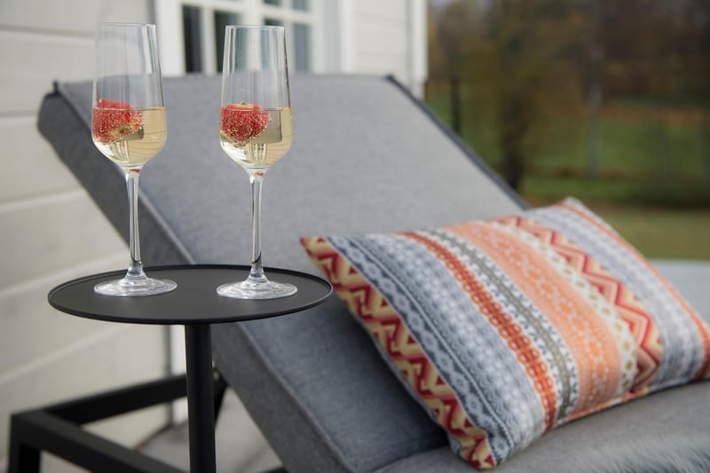 Hillerstorp Jet Set MiniUtebord - Svart - Utemöbler - Utebord & trädgårdsbord - Sidobord utomhus