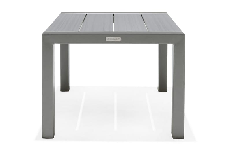 Solana Sidobord och Soffbord Utomhus 50 cm Metall - Grå - Utemöbler - Utebord & trädgårdsbord - Sidobord utomhus