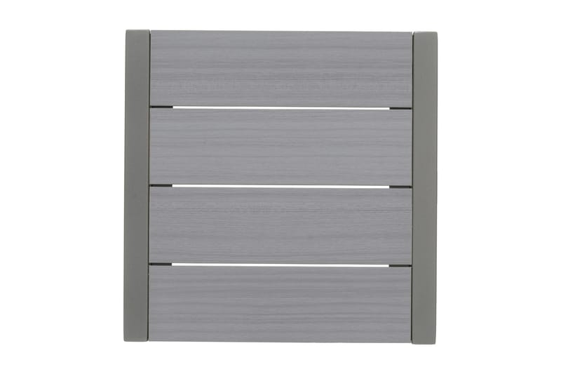 Solana Sidobord och Soffbord Utomhus 50 cm Metall - Grå - Utemöbler - Utebord & trädgårdsbord - Sidobord utomhus