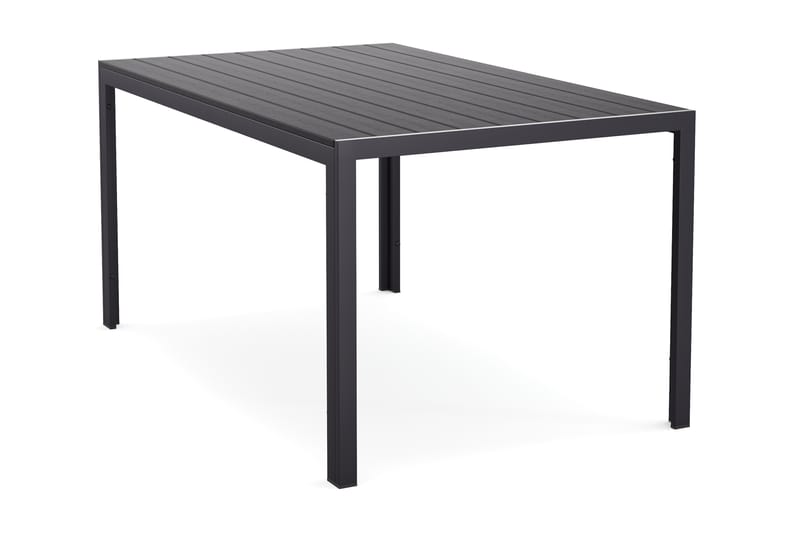 Siri Matbord Utomhus 90x150 cm - Svart - Utemöbler - Utebord & trädgårdsbord - Matbord utomhus