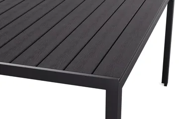 Siri Matbord Utomhus 90x150 cm - Svart - Utemöbler - Utebord & trädgårdsbord - Matbord utomhus