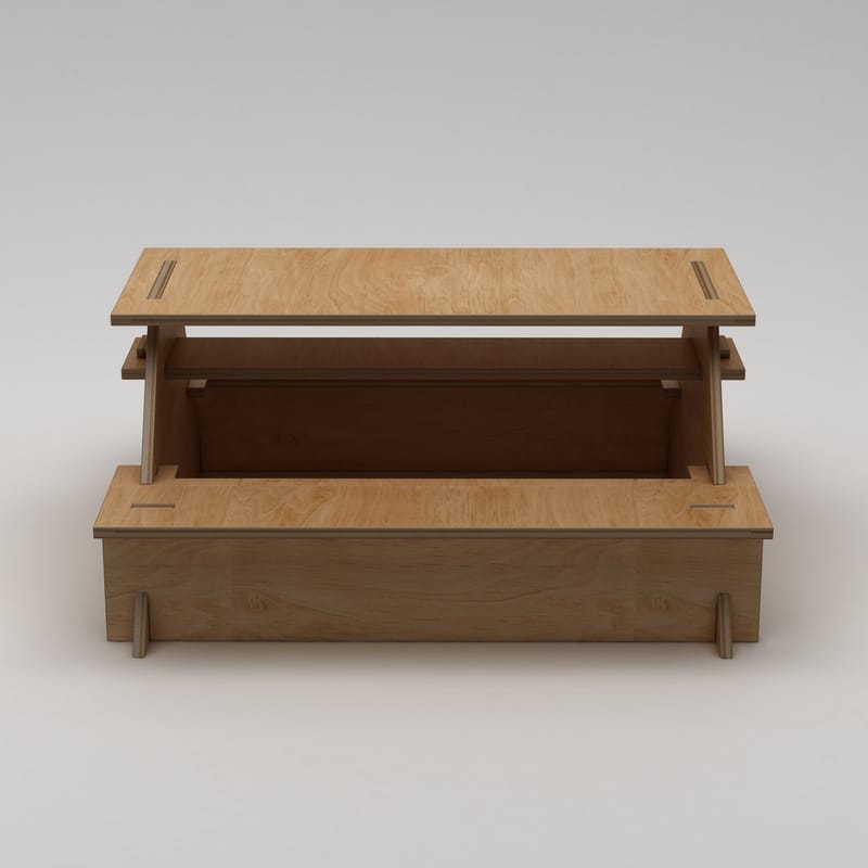 Somira Matbord utomhus 160 cm - naturligt trä - Utemöbler - Utebord & trädgårdsbord - Picknickbord & bänkbord