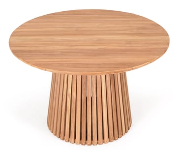 Teakbord Ø120 cm - Saltö - Teak - Utemöbler - Utebord & trädgårdsbord - Matbord utomhus
