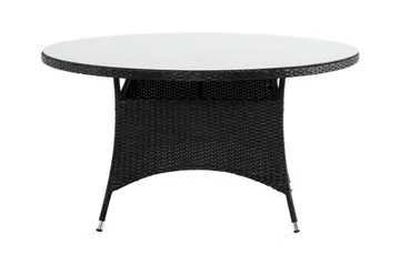 Thor Bord Rund 140 cm - Svart - Utemöbler - Utebord & trädgårdsbord - Matbord utomhus