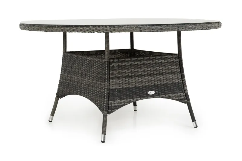 Thor Matbord 140 cm Runt - Grå - Utemöbler - Utebord & trädgårdsbord - Matbord utomhus